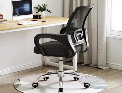 Silla Ejecutiva Ergonómica Malla Negra Confort y Estilo (1)