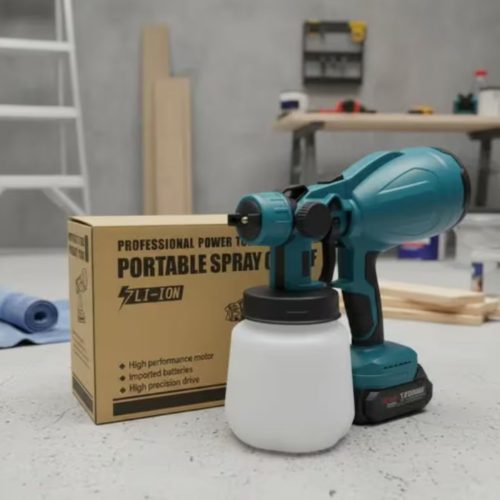reseña 3 Pistola de Pintura Inalambrica Recargable